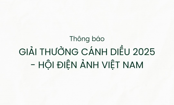 THÔNG BÁO VỀ GIẢI THƯỞNG CÁNH DIỀU NĂM 2025